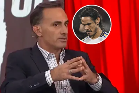 Diego Latorre, duro contra Edinson Cavani: "Para Boca no es una pérdida que no juegue"
