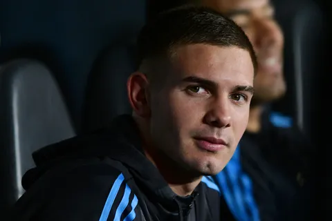 Franco Mastantuono, jugador del Real Madrid