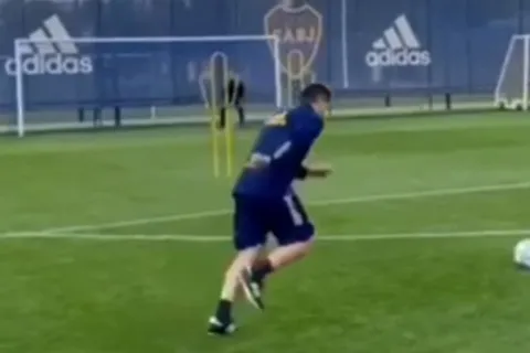 Preparado: el entrenamiento especial que está haciendo Riquelme para su despedida