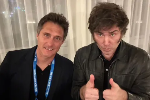 Javier Milei y Guillermo Barros Schelotto se encontraron en Estados Unidos: el motivo