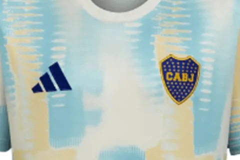 Un diseño novedoso para Boca: así es la nueva camiseta pre partido