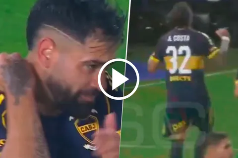 Golea Boca: el doblete de Giménez y el gol de Ayrton Costa contra Newell's