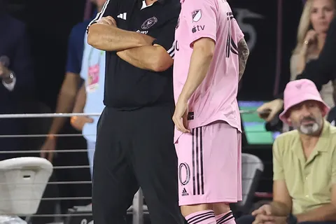 Lionel Messi y Gerardo Martino en Inter Miami
