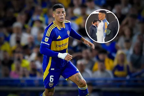 El gesto de Marcos Rojo a los hinchas de River que los de Boca reprobaron: "¿Qué hace?"