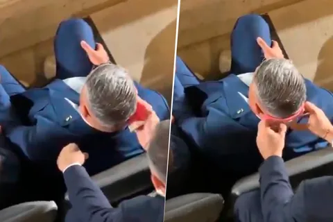La explicación del Chiqui Tapia a su video viral en Argentina-Canadá: "No me podía ni mover"