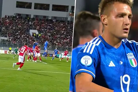 VIDEO | Otro golazo de Retegui en Italia: convirtió el 1-0 ante Malta