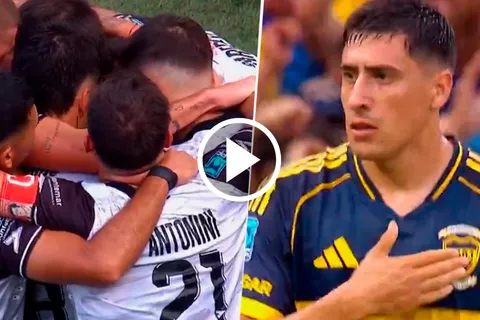 Lo empató Boca: el Xeneize perdía con Gimnasia de Mendoza y apareció Miguel Merentiel