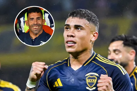 La frase de Carlos Tevez que Ayrton Costa tiene tatuada en el cuello: "Me gustó mucho"