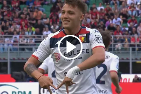 VIDEO | Los dos goles de Mateo Retegui al Milan en la Serie A