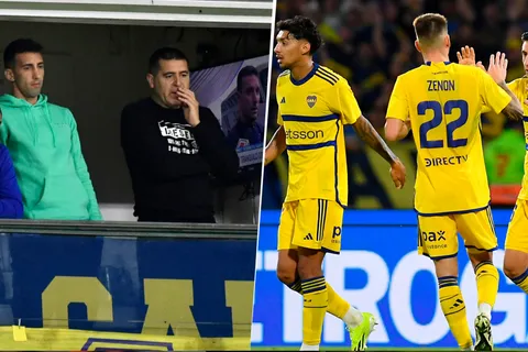 Riquelme habló con el plantel: qué les dijo el presidente de Boca ni bien terminó el partido ante Estudiantes