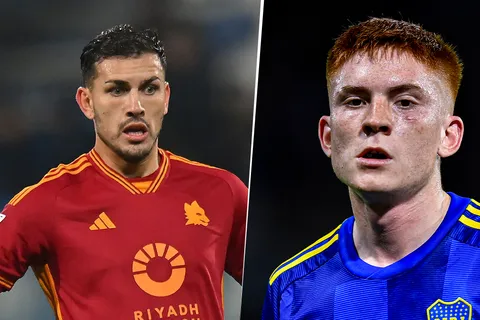 Dos ex Boca: cuándo se enfrentan Leandro Paredes y Valentín Barco por la Europa League