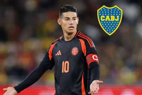 Increíble pero real: James Rodríguez se probó en Boca, pero no quedó y ya se sabe por qué