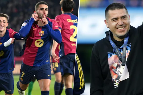 Dani Olmo, figura del Barcelona, soltó una frase que volvió locos a los hinchas de Boca: "¿Maradona o Pelé? Riquelme"