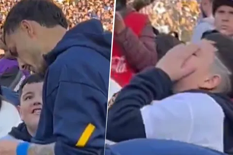 El tierno momento de Leandro Paredes con un niño hincha de Boca en La Bombonera: "Me puse a llorar"