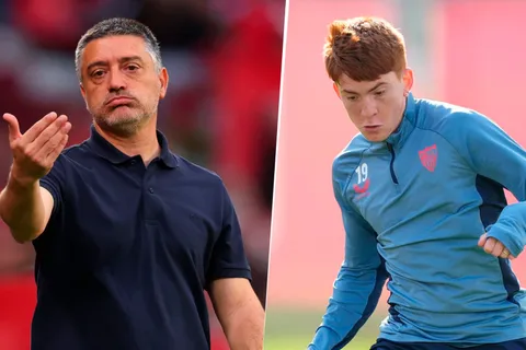 Ex Boca: al DT del Sevilla le preguntaron por el futuro del Colo Barco y lanzó una fuerte frase