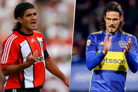 Ariel Ortega elogió a Edinson Cavani y habló de su sequía goleadora