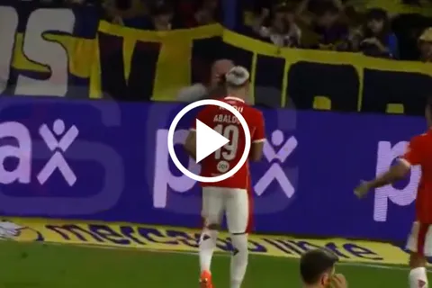 Independiente pegó primero: el gol de Abaldo para abrir el partido ante Boca