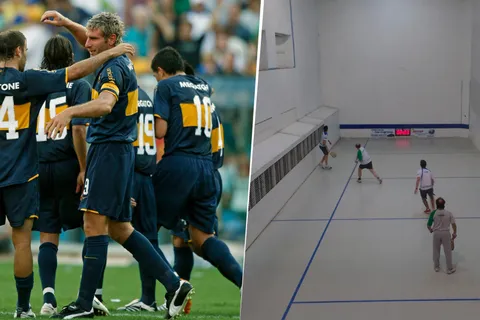 Jonathan Philippe fue suplente de Palermo en Boca y ahora juega torneos de pelota paleta: "No extraño esa presión"