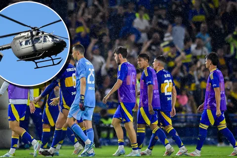 Frank Fabra subió una foto en helicóptero y así reaccionaron los hinchas