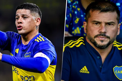 Marcos Rojo y Mariano Herrón