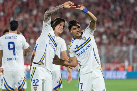 Por qué Zeballos y Zenón hicieron un festejo especial tras el gol de Boca a Newell's