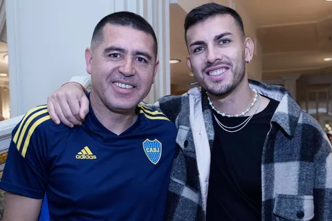 Riquelme se reunió con Leandro Paredes luego del Boca-Benfica: qué hablaron y la respuesta del jugador