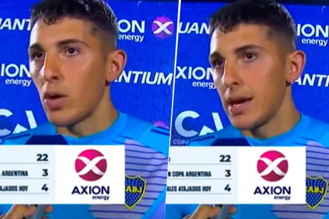 Leandro Brey reveló cómo vive su lucha con Sergio Romero por el arco de Boca