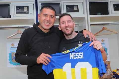 La revelación de Juan Román Riquelme sobre Lionel Messi: "Creo que el Mundial lo va a jugar"