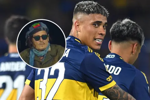 El tuit viral de Boca que mezcla a Ayrton Costa con Johnny Depp