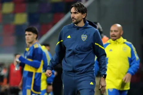 Diego Martínez, entrenador de Boca
