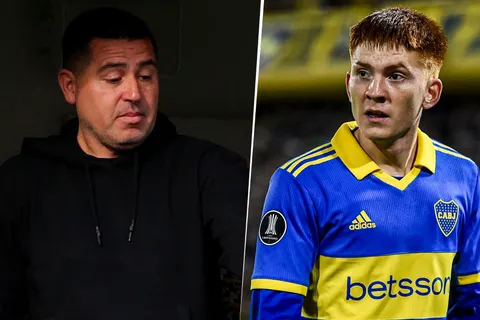 La frase de Juan Román Riquelme que todos interpretaron para Valentín Barco