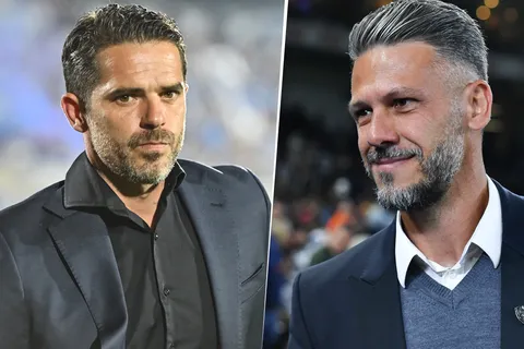 Fernando Gago y Martín Demichelis