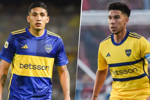 Pol Fernández y Equi Fernández en Boca