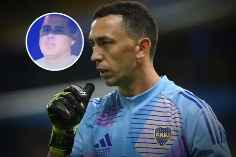 No se vio: la súplica de Juan Román Riquelme a Marchesín en medio de los penales