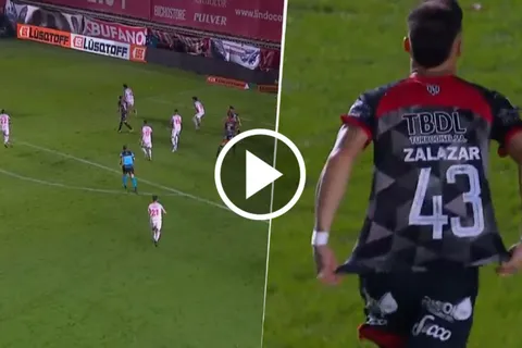 VIDEO | El golazo de Maxi Zalazar para Barracas Central en la definición de la Copa de la Liga