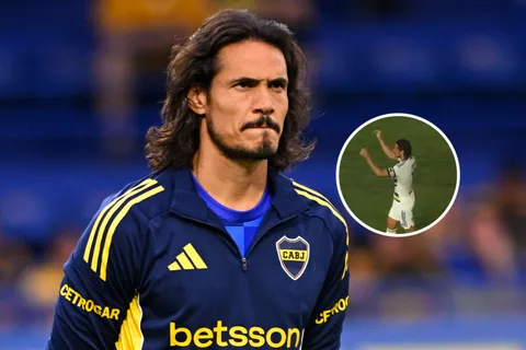 El gesto de Edinson Cavani a la hinchada de Boca en plenos silbidos al equipo