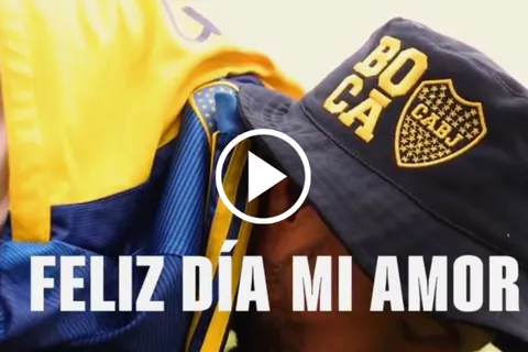 San Valentín en La Bombonera: el emotivo video que compartió Boca por el Día de los Enamorados