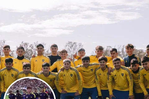 Sub 17 de Boca antes de viajar a Bolivia