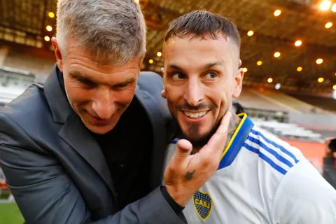 Con Palermo como DT, Darío Benedetto se reencontrará en Olimpia con Lisandro López, compañero que tuvo en Boca