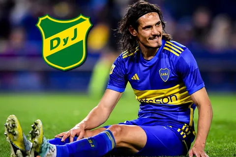 Edinson Cavani en Boca