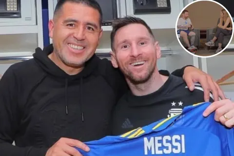 Messi ya respondió si se pondría la camiseta de Boca en la despedida de Román: "Básicamente dijo..."