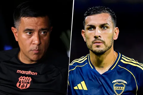 La frase en inglés del DT de Barcelona de Ecuador que descolocó a Leandro Paredes
