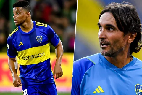 Frank Fabra y Diego Martínez en Boca