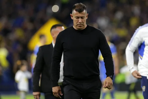 Jorge Almirón, entrenador de Boca