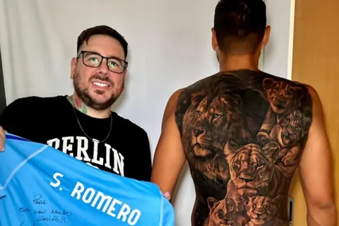 El tatuador de Chiquito Romero explicó qué significa el nuevo tatoo del arquero de Boca