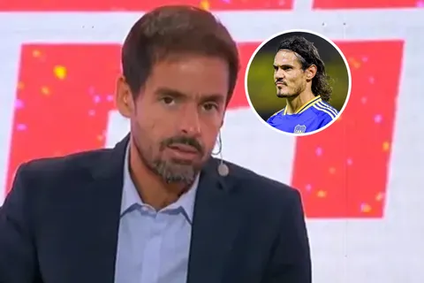 Mariano Closs explicó por qué sería raro que Edinson Cavani vuelva a la titularidad en Boca: "Tampoco está bueno eso"
