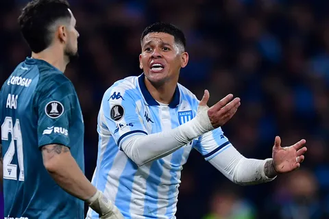 Marcos Rojo reflejó en Racing todo su ciclo en Boca, en un solo partido
