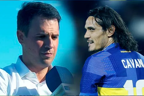 La curiosa frase del presidente de Sportivo Trinidense: "Con el sueldo de Edinson Cavani..."