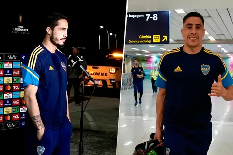 Problemas en la llegada de Boca a Río: faltan varios bolsos de utilería