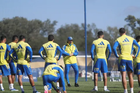 Atento, Boca: a una semana de Cruzeiro, Marcos Rojo se ausentó de la práctica